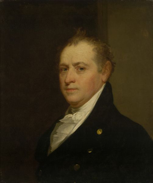 Gilbert Stuart Portrait of Connecticut politician and governor Oliver Wolcott,